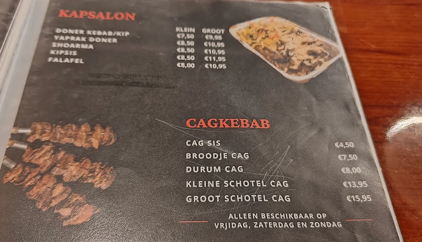 Hanedan  menu 6