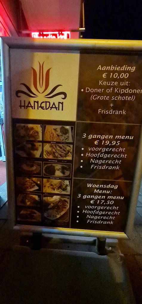 Hanedan  menu 3
